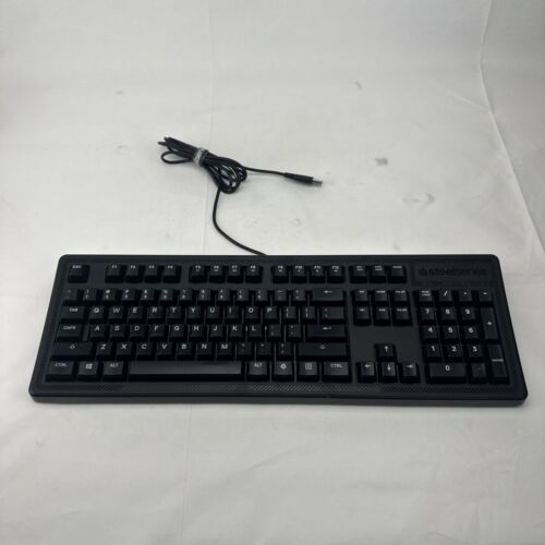 SteelSeries Apex 100 Blue LED Lights Gaming Keyboard