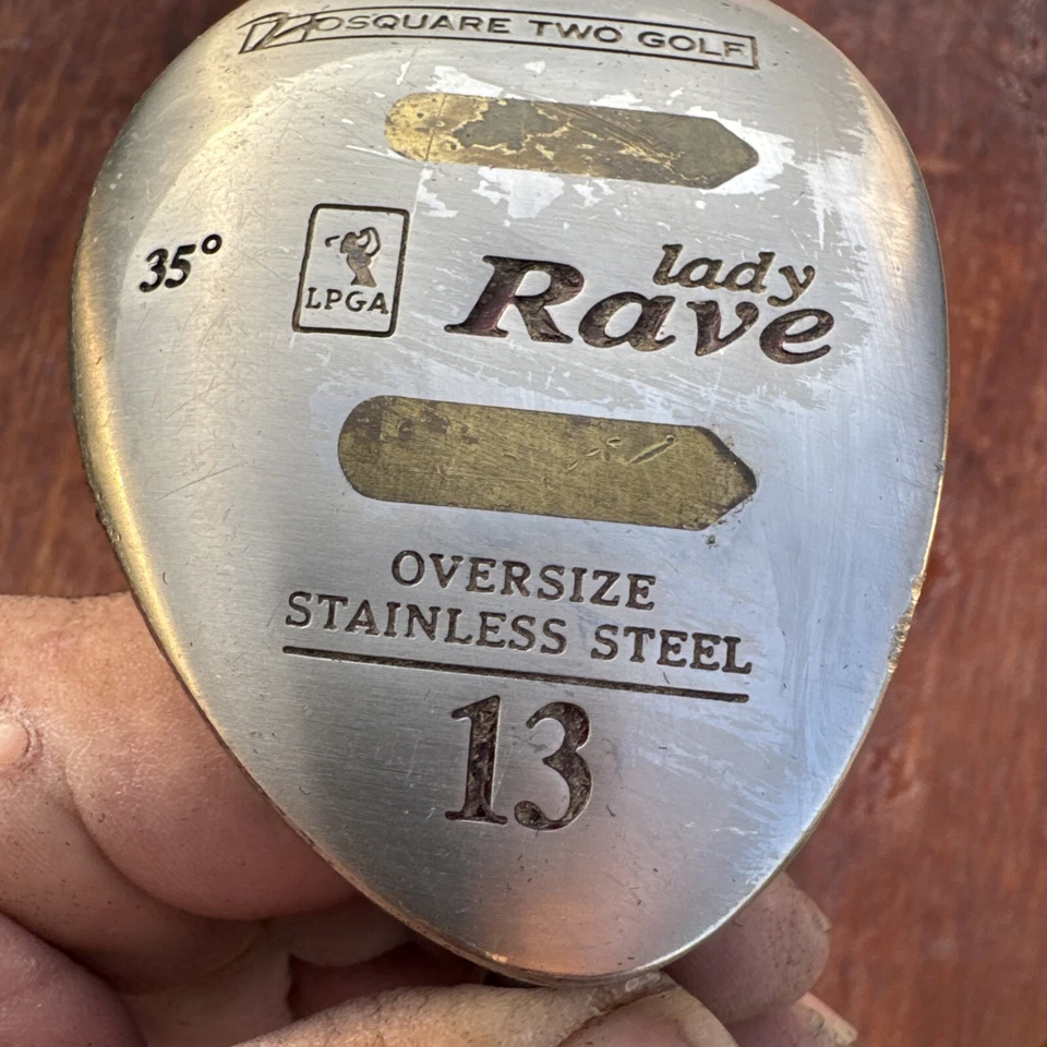 Square Two LPGA Lady Rave Oversize Stainless Steel Driver 13 - Image 3 of 4