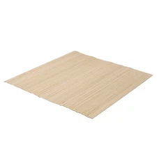 Natural Bamboo Sushi Rolling Mat - Perfect Square Size 9.5 x 9.5 Inches 