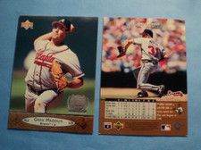 1996 Greg Maddux Upper Deck Atlanta Braves #10 NL Cy Young Award AUCT#10090