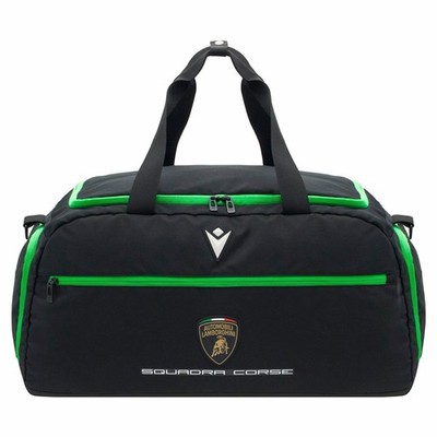 Automobili Lamborghini Squadra Corse Gym/Duffel Bag ~ Black