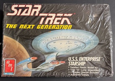 Vintage 1988 AMT/ERTL Star Trek The Next Generation Model Kit #6619