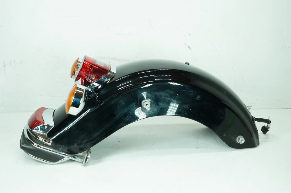 12 Harley Touring FLHTCU Electra Ultra OEM Rear Wheel Fender & Turn Signals Bar Foto 2 de 4