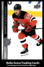 2020-21 Upper Deck Janne Kuokkanen #582 New Jersey Devils NHL Hockey 