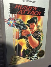 Rush'n Attack (Nintendo Entertainment System, 1987), Cart Only, 5 Screw, Tested
