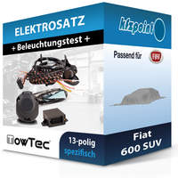 für Fiat 600 SUV 07.2023-Jetzt Towtec E-Satz 13Polig Fahrzeugspezifisch NEU