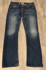 BKE Madison Boot Cut Dark Wash Stretch Denim Jeans Women  s 30