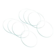 8pz Vetro Cristallo Lente Orologio Dia 36,5mm Singola Cupola Sostituire Circolare Luminosa Len