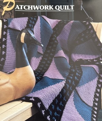 CROCHET Annie s Afghan Quilt Club ~  Patchwork Quilt Afghan  ~ PATTERN ~