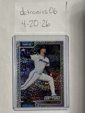 2026 Topps-Eury Pérez Miami Marlins Speckle Foil Parallel #285 Baseball Card