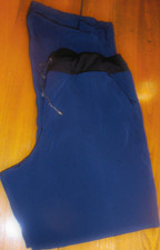 SKECHERS BARCO NAVY BLUE SCRUB PANTS WOMEN'S SIZE L