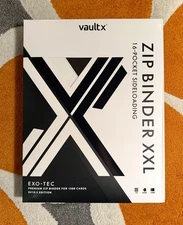 Vault X SV10.5 White Flare & Black Bolt Edition 16-Pocket Binder