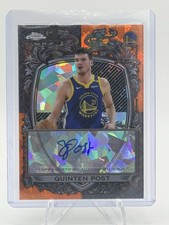 2025-26 Topps Chrome Signature Style Orange Refractor Quinten Post Auto #14/25