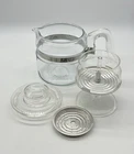 VTG PYREX Flameware 7754-B Glass Percolator Coffee Pot 2-4 Cup Complete