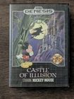 Castle of Illusion Starring Mickey Mouse (Sega Genesis, SEGA) Manual Included
