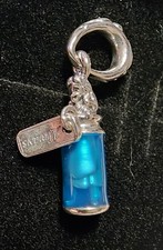 Pandora Disnet Alice In Wonderland Dangle Charm Alice In Drink Me Bottle New Box