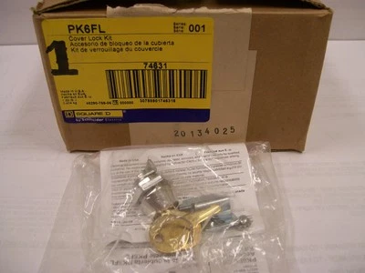 SQUARE D BY SCHNEIDER ELECTRIC NEW UNOPENED SQD Square D #PK6FL Cover Lock Kit QO Homeline Panel Load Center