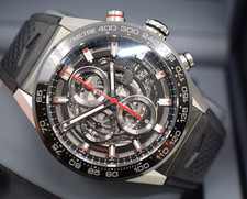 £5900 tag heuer skeleton carrera 01 box papers car201v box papers gtee 2019 yr