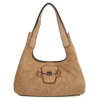 Guess Sunset Small Hobo - Schultertasche 33 Cm (Tan)