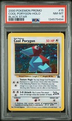 Cool Porygon #15 Black Star Promo Holo WOTC 2000