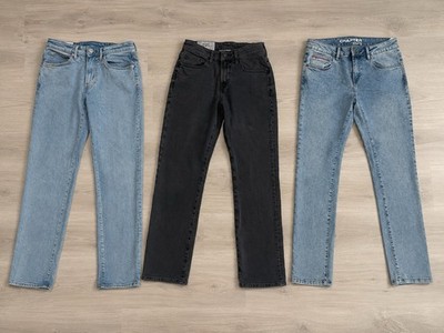 3x Jeans Hosen Jungen 170cm (14-15 Years) H&M / Chapter Young Blau & Grau