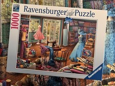 Ravensburger Puzzle Seamstress Shop 1000 Piec...