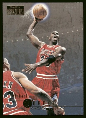 1996-97 SkyBox Premium #16 Michael Jordan Star Rubies Bulls HOF NBA Basketball