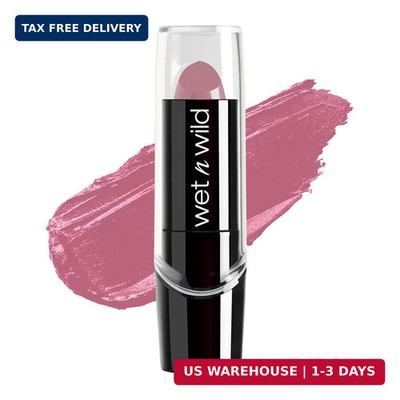 wet n wild Silk Finish Lipstick| Hydrating Lip Color| Rich Buildable Color| Will