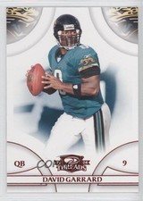 2008 Donruss Threads Red Century Proof David Garrard #61 0c4