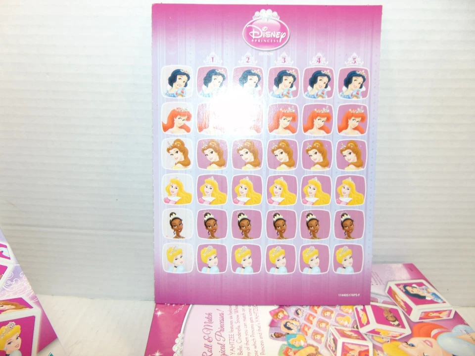 孩之宝游戏 Yahtzee Jr.:迪士尼公主版棋盘游戏适用于 4 岁儿童 — 第 3/4 张图片