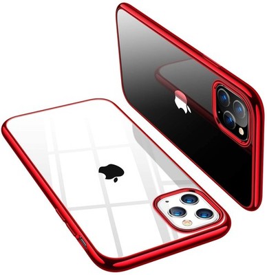 iPhone 11 Pro Crystal Clear Red Case - TORRAS