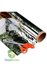 Mylar argentato bobina 1,2x100m riflettente growbox indoor hps led coltivazione