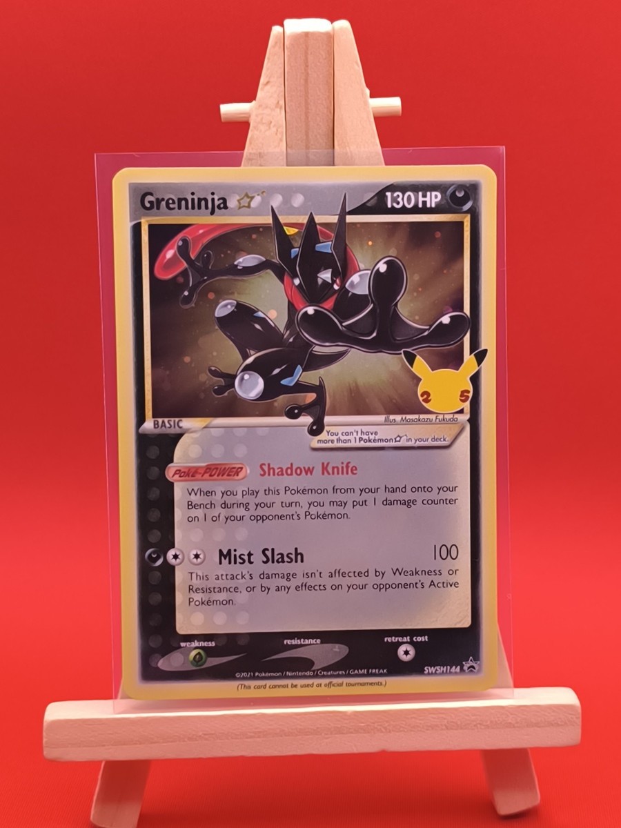 S*A様 【未開封】 極美品 greninja gold star 海外限定 ゲ Greninja (SWSH 144) Celebrations Promo - Stan: Używany 89.99