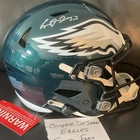Cooper DeJean Philadelphia Eagles Autographed Original Football Helmet Fanatics