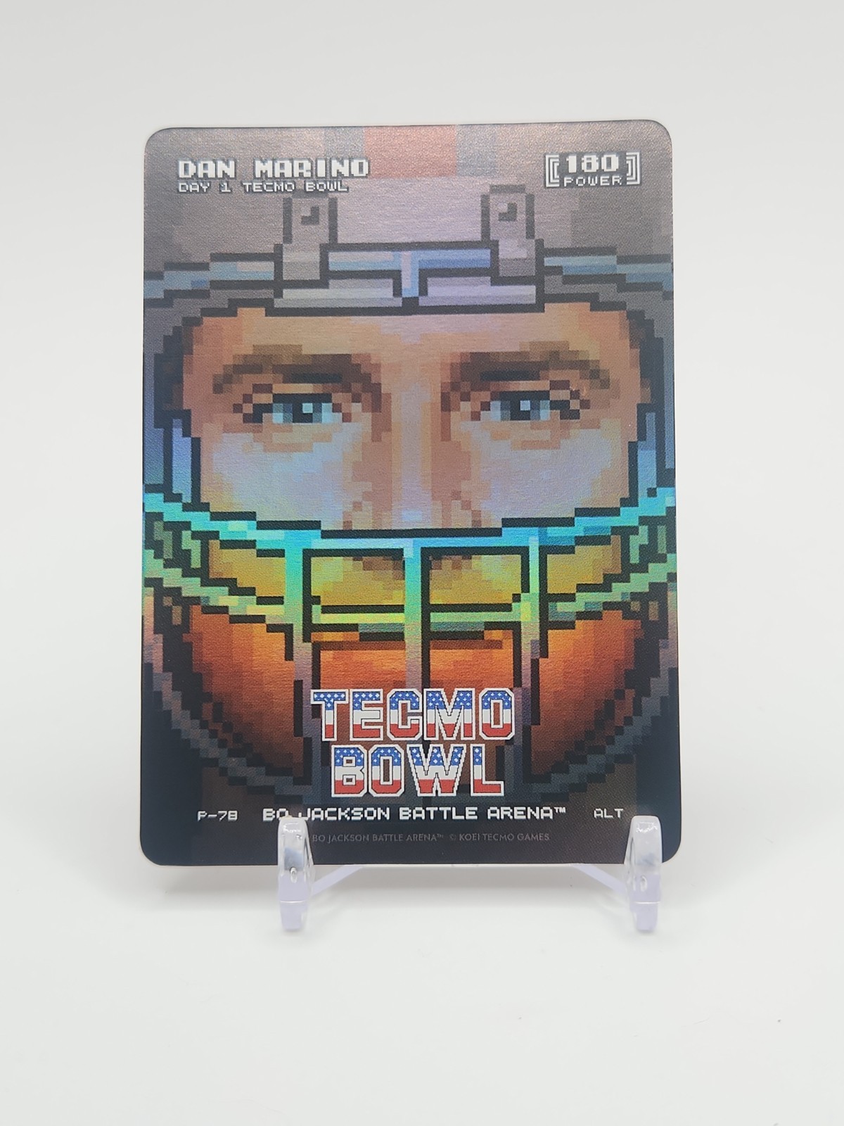 DAN MARINO 2026 Bo Jackson Battle Arena Tecmo Bowl Day1 Art Promo P-150 DOLPHINS