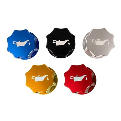 Upgrades Aluminum Engine Oil Caps Universal Designs Plugs for Car Enthusiasts