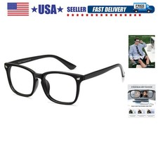 Blue Light Glasses for Men Women Reduce Eye Strain UV Blocking for Computer S...