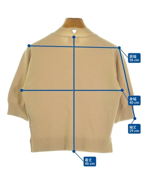 LANVIN en bleu Sweaters Beige 38(Approx. M) 2200633376017