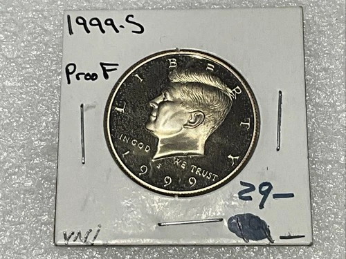 1999-S  Proof  Kennedy Half Dollar