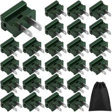 25 Pieces Christmas SPT-1 Male Light Slip Plug Zip Plug Vampire Gilbert Slide Pl