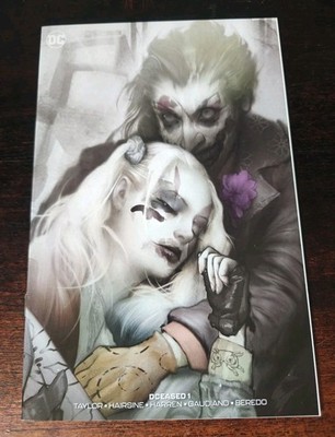 DCeased #1 2019 Dan Quintana Virgin Variant DC Comics Key issue   