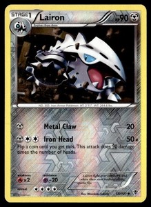 2013 Black & White - Plasma Blast Lairon reverse holo #58