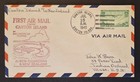 1940 First Flight Canton Island Auckland New Zealand FAM 19 F19-5 Air Mail Cover — photo 1