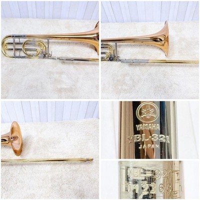 YAMAHA YBL-321 Trombone Used With Hard Case | eBay