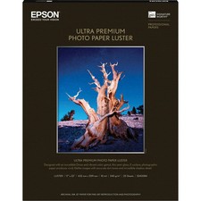 Epson Ultra Premium Photo Paper Luster 17 x 22" - 25 Sheets