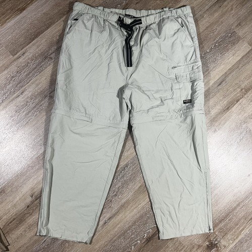 Lot 2 Guide Series Pants Men's 48x30 Convertible Zip Off Canvas Gander Mountain - Picture 2 of 24