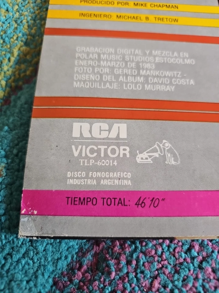 Agnetha Fältskog – Envuelveme Con Tus Brazos RCA VICTOR PROMO Argentina - Image 3 of 4