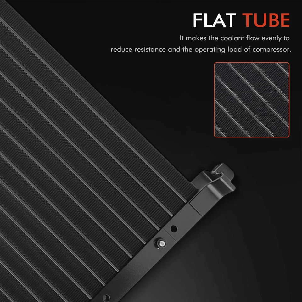 Condensador AC com suporte para Nissan Pathfinder 1987-1992 D21 1986-1992 2.4L 3.0L - Imagem 3 de 4