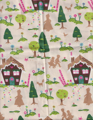 ''Peppermint Forest''  3/4 yard by 43'' wide  100% cotton Hansel & Gretel