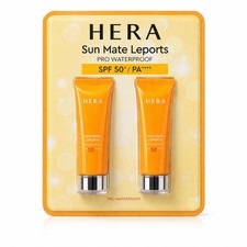 HERA Sun Mate Leports Pro Waterproof SPF50 PA   70ml x2 Sunscreen Set